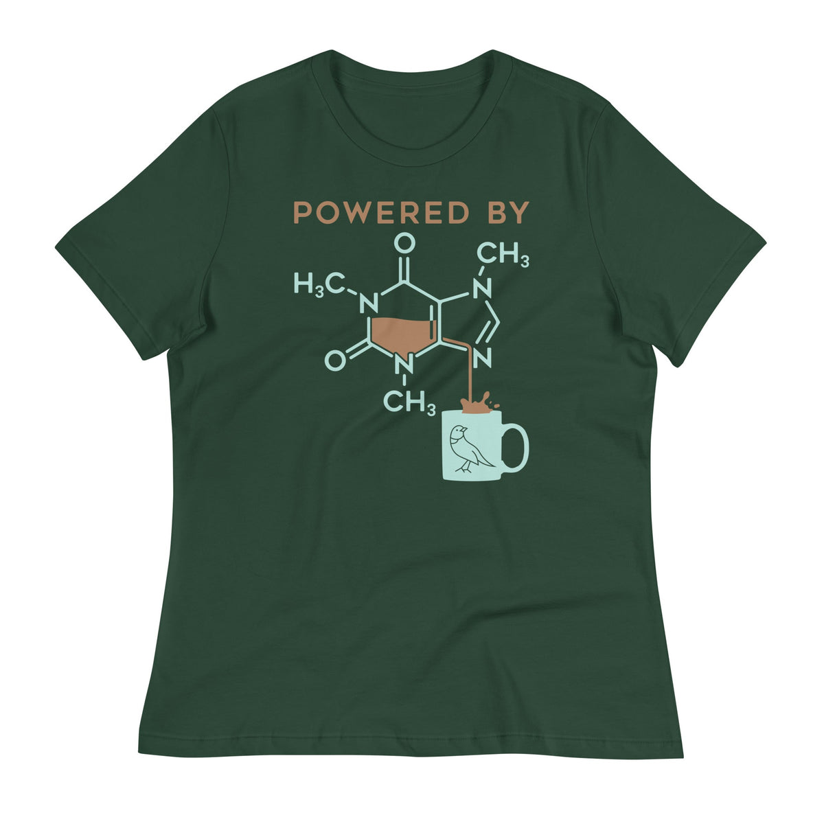 Powered By Caffeine Women's Signature Tee product image 5