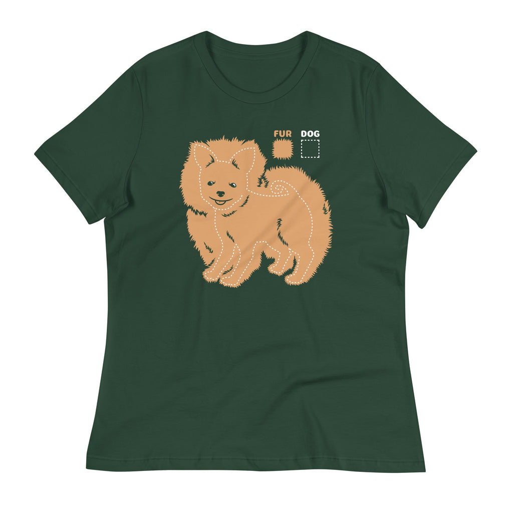 Dog vs Fur Pomeranian Women's Signature Tee product image 5
