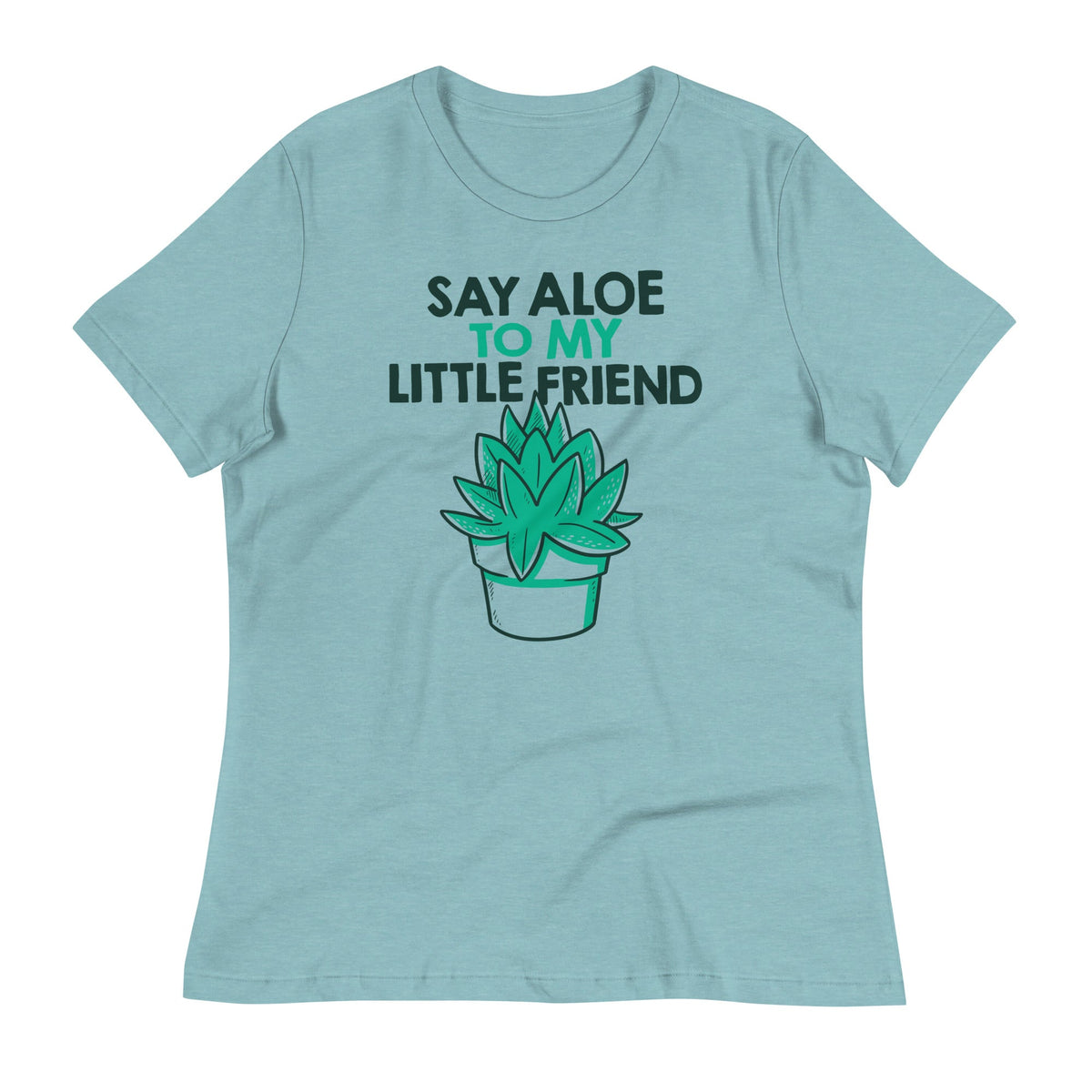 Say Aloe To My Little Friend Women's Signature Tee product image 2