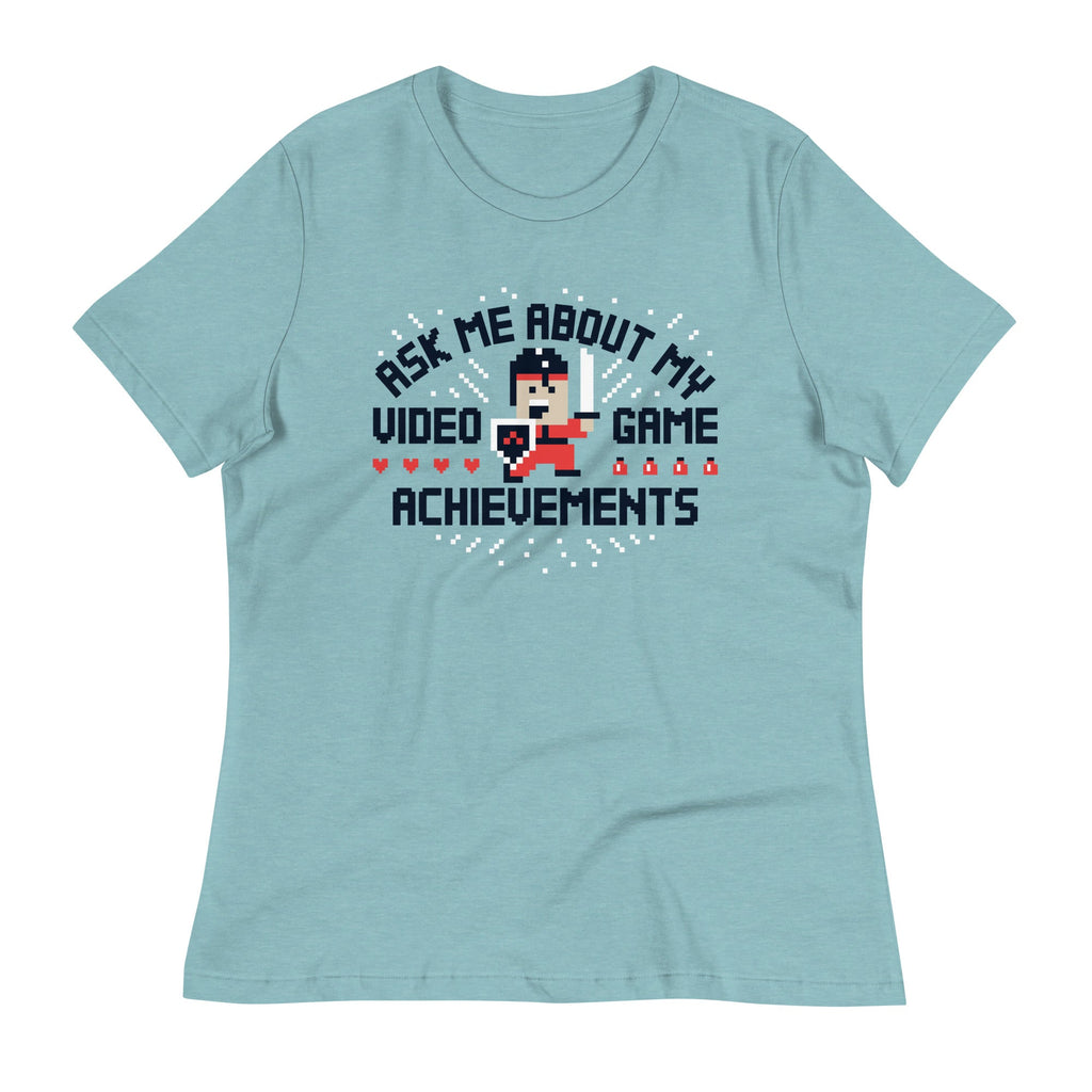 Ask Me About My Video Game Achievements Women's Signature product image 4