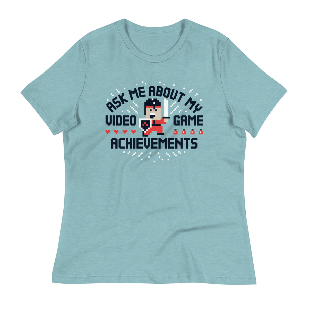 Ask Me About My Video Game Achievements Women's Signature product image 4
