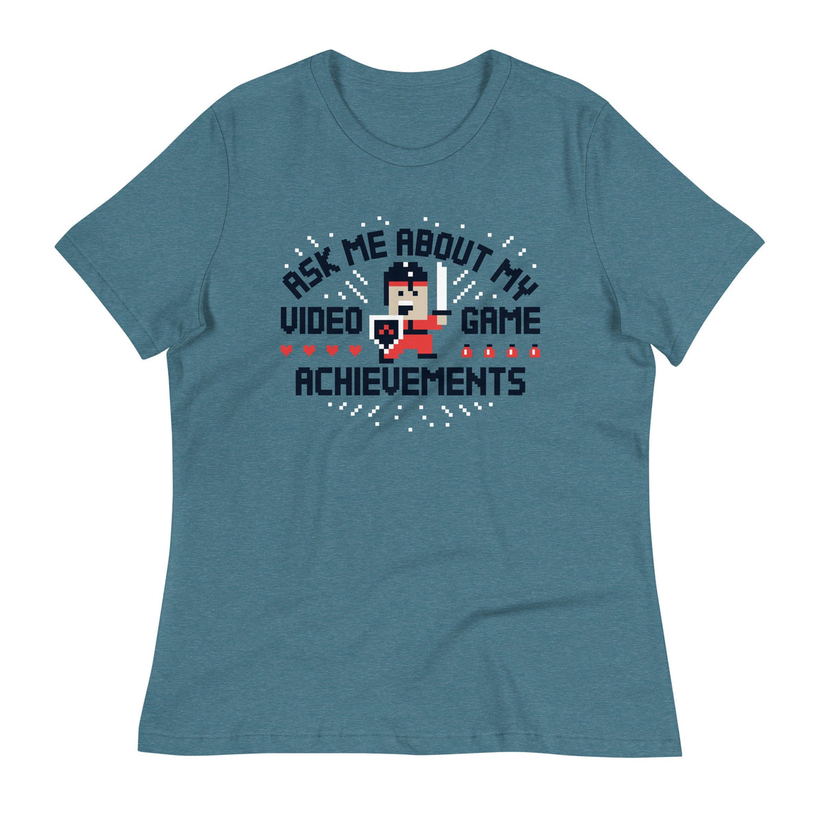 Ask Me About My Video Game Achievements Women's Signature product image 1
