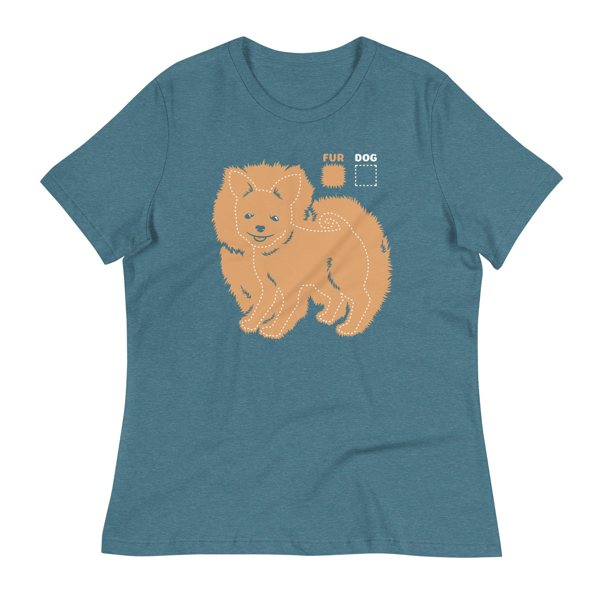 Dog vs Fur Pomeranian Women's Signature Tee product image 6