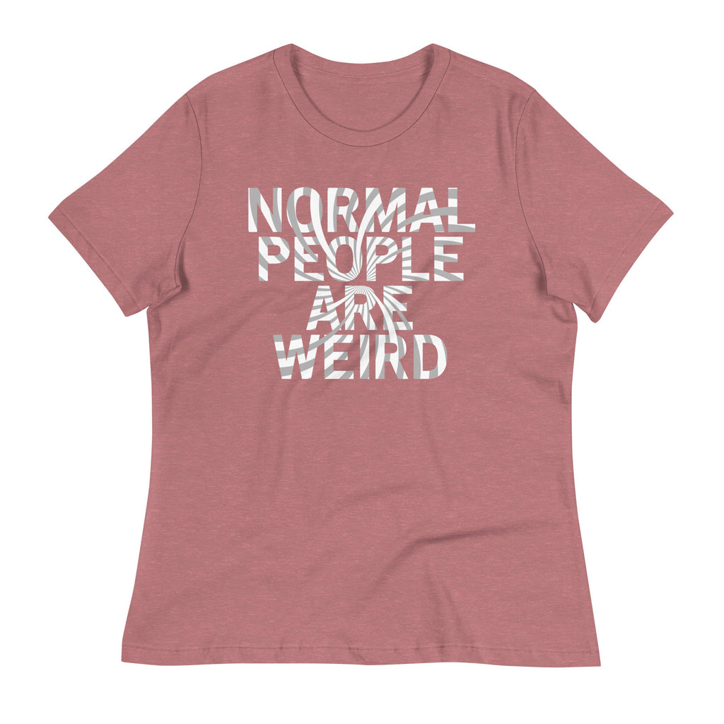Normal People Are Weird Women's Signature Tee product image 3