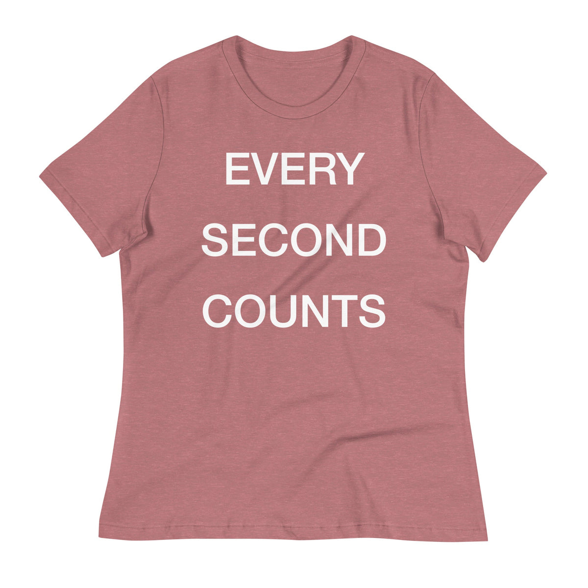 Every Second Counts Women's Signature Tee product image 4
