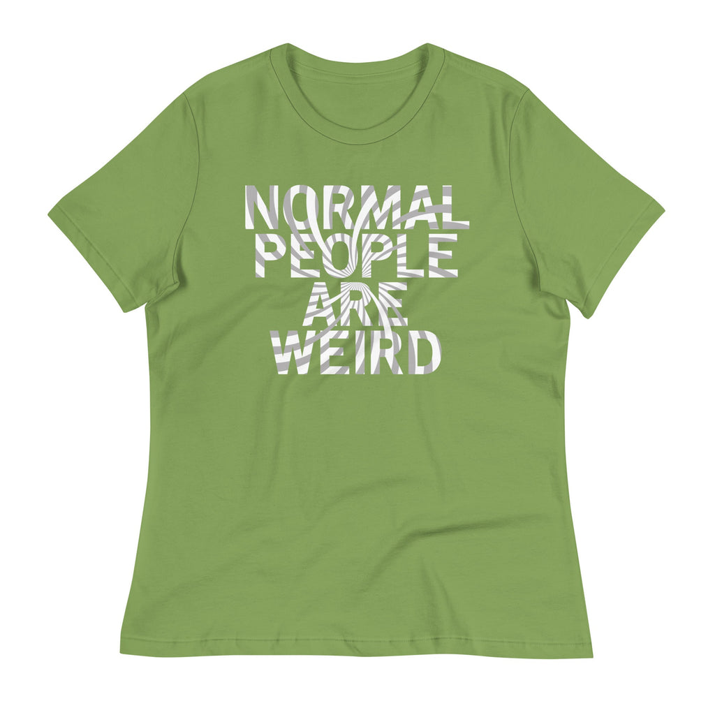 Normal People Are Weird Women's Signature Tee product image 4