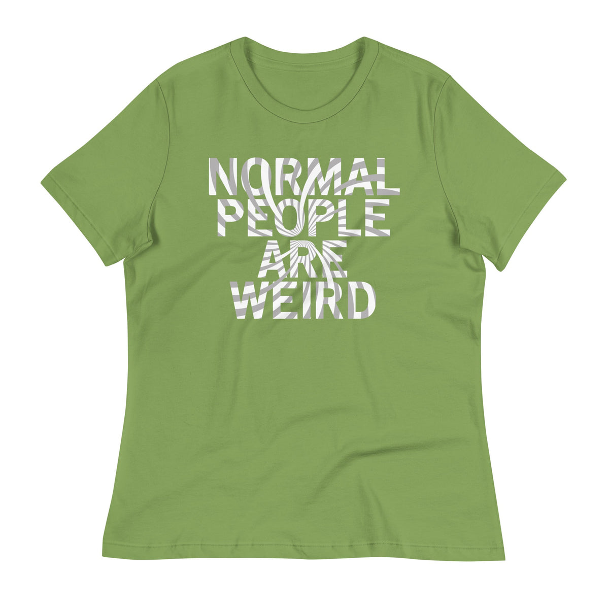 Normal People Are Weird Women's Signature Tee product image 4