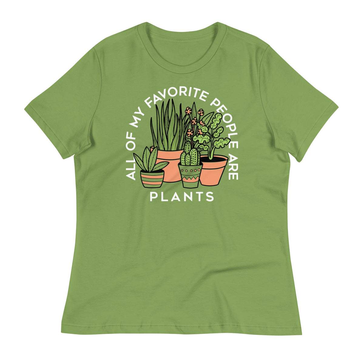 All Of My Favorite People Are Plants Women's Signature Tee product image 1