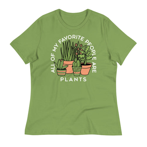 All Of My Favorite People Are Plants Women's Signature Tee product image 1