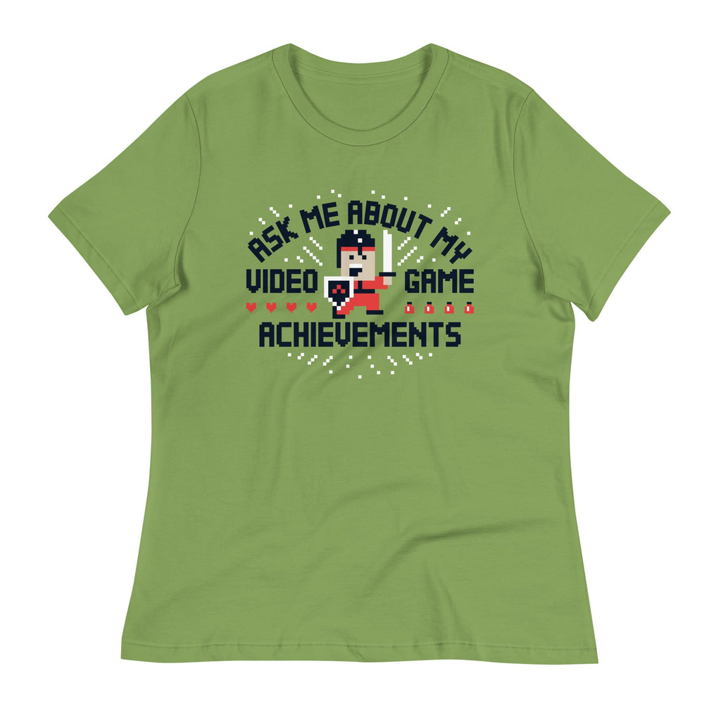 Ask Me About My Video Game Achievements Women's Signature product image 2