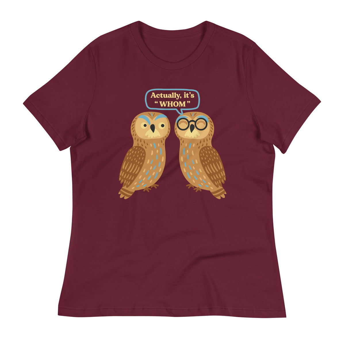 Actually, It's Whom Women's Signature Tee product image 4