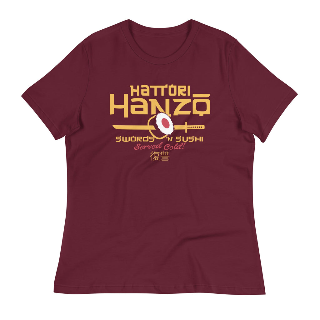 Hattori Hanzo Swords 'n' Sushi Women's Signature Tee product image 4