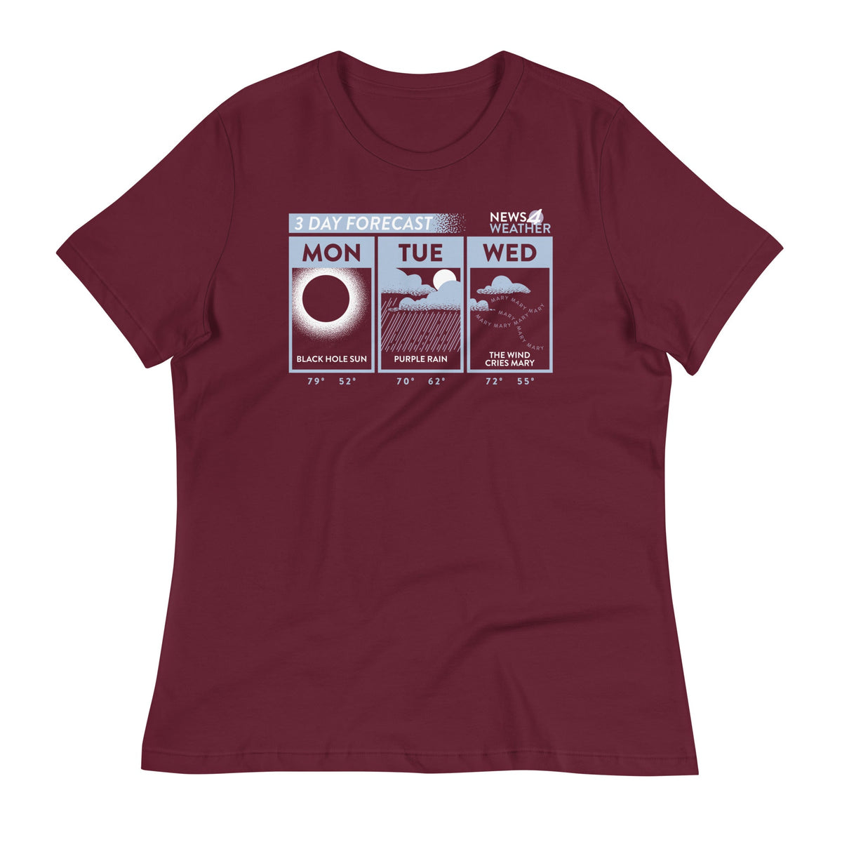 3 Day Forecast Women's Signature Tee product image 4