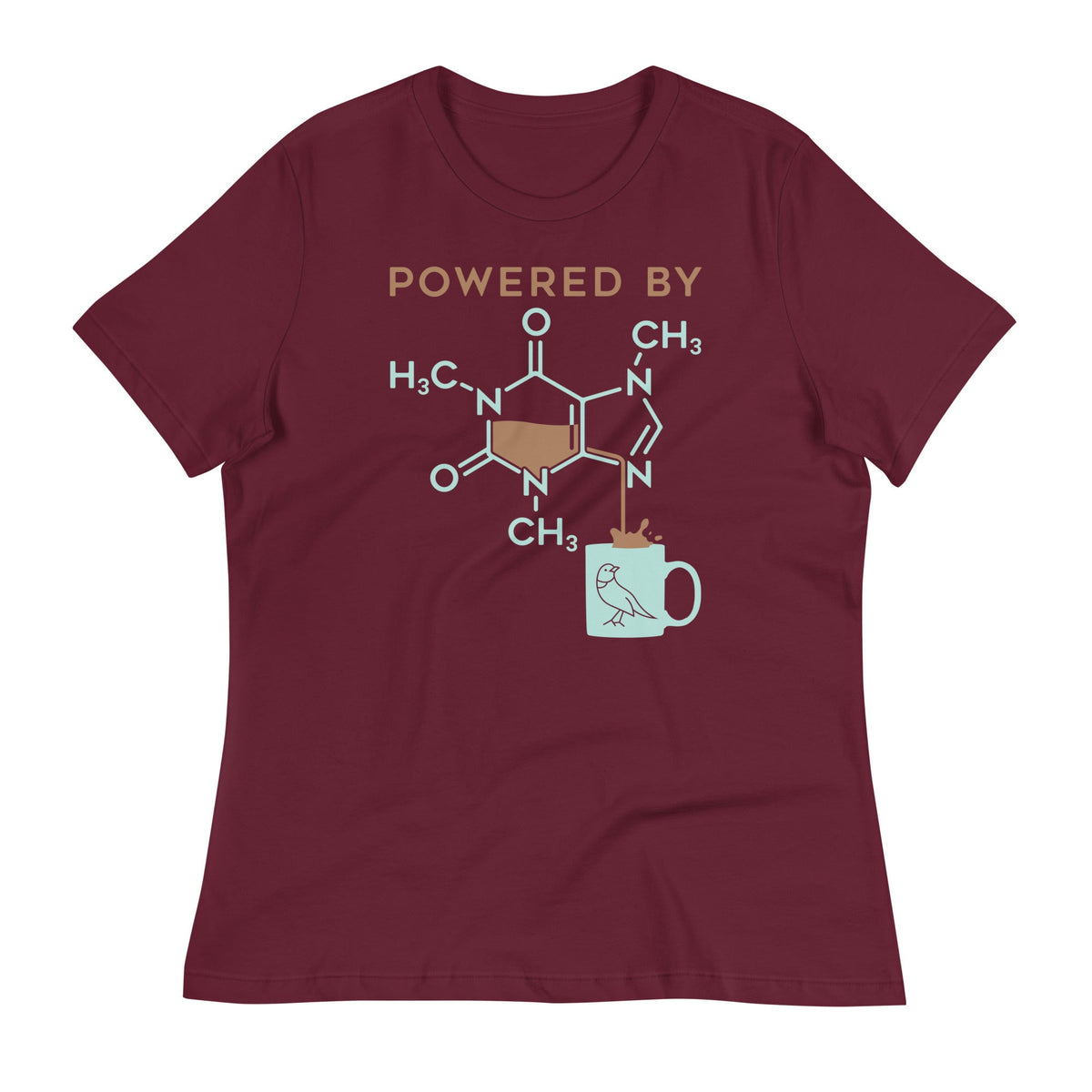 Powered By Caffeine Women's Signature Tee product image 4