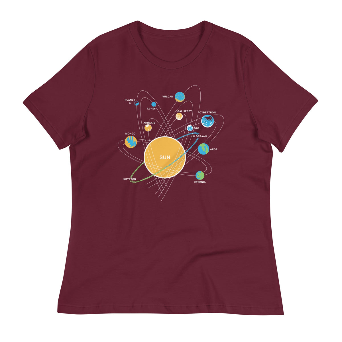 Solar System Women's Signature Tee product image 4