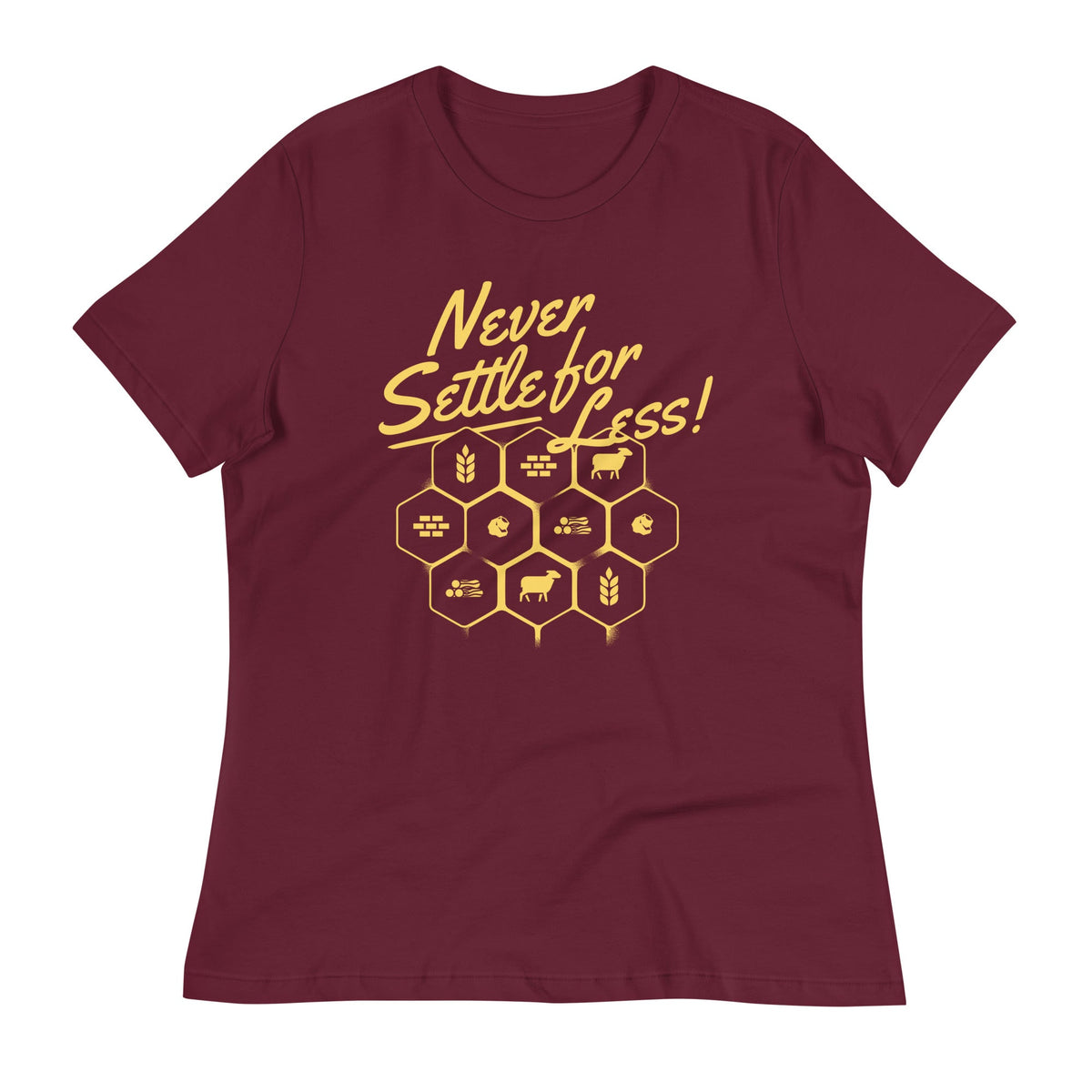 Never Settle For Less Women's Signature Tee product image 5