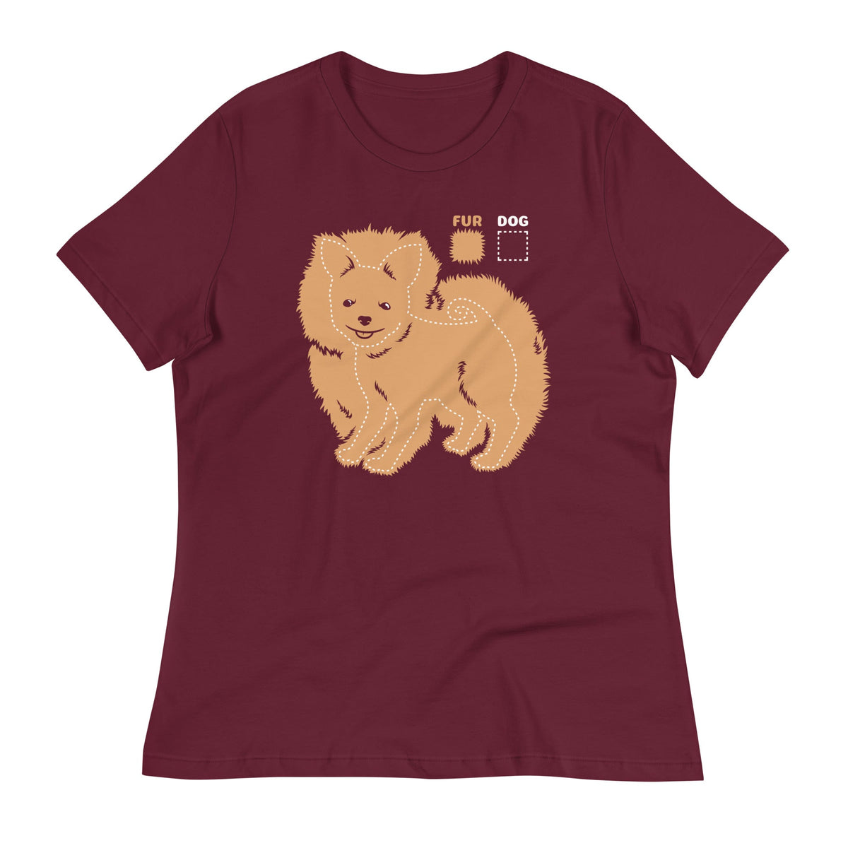 Dog vs Fur Pomeranian Women's Signature Tee product image 4
