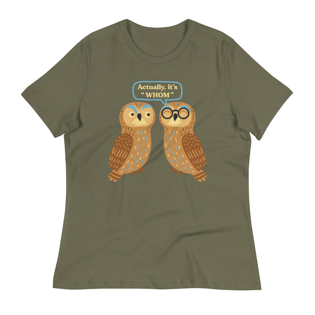 Actually, It's Whom Women's Signature Tee product image 6