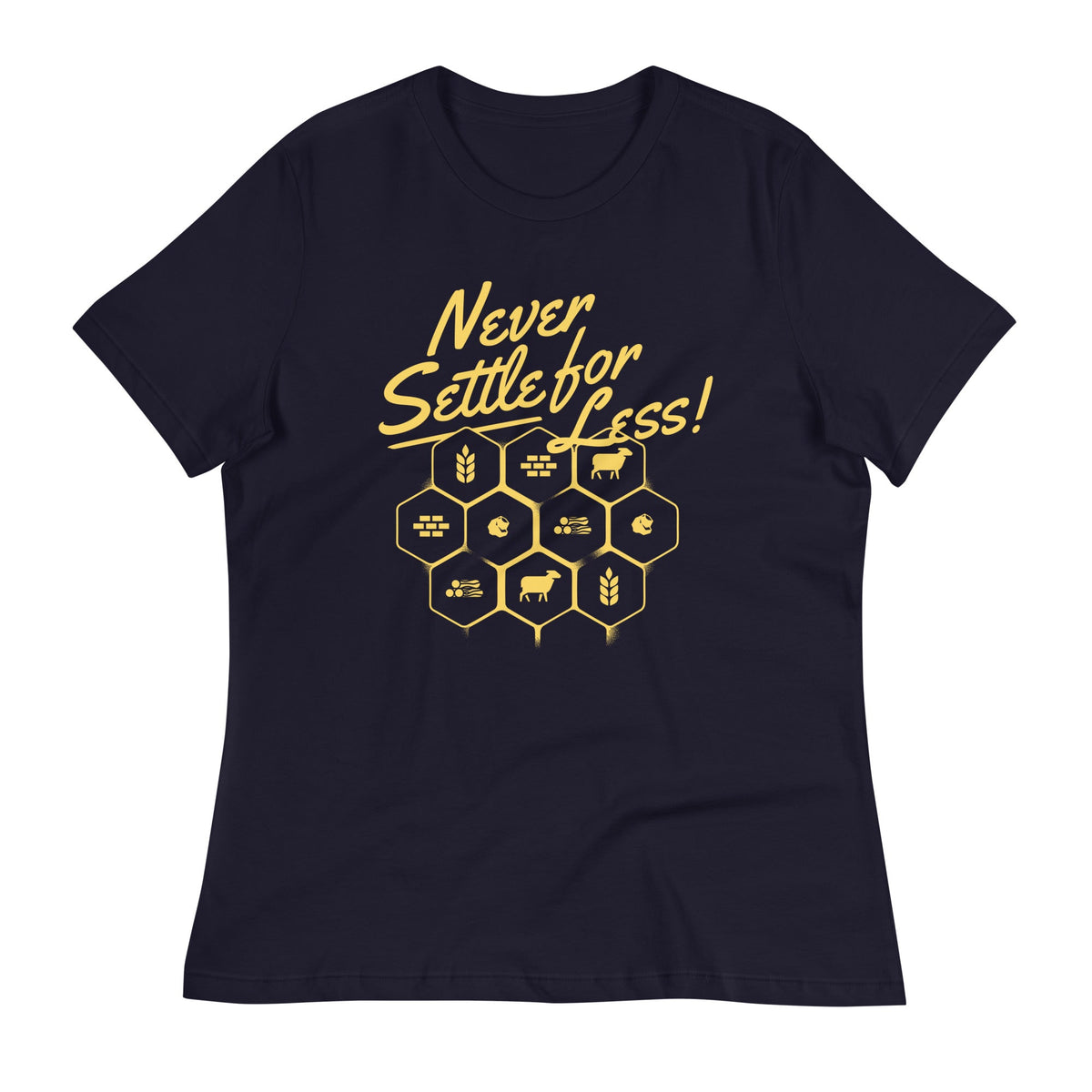 Never Settle For Less Women's Signature Tee product image 1