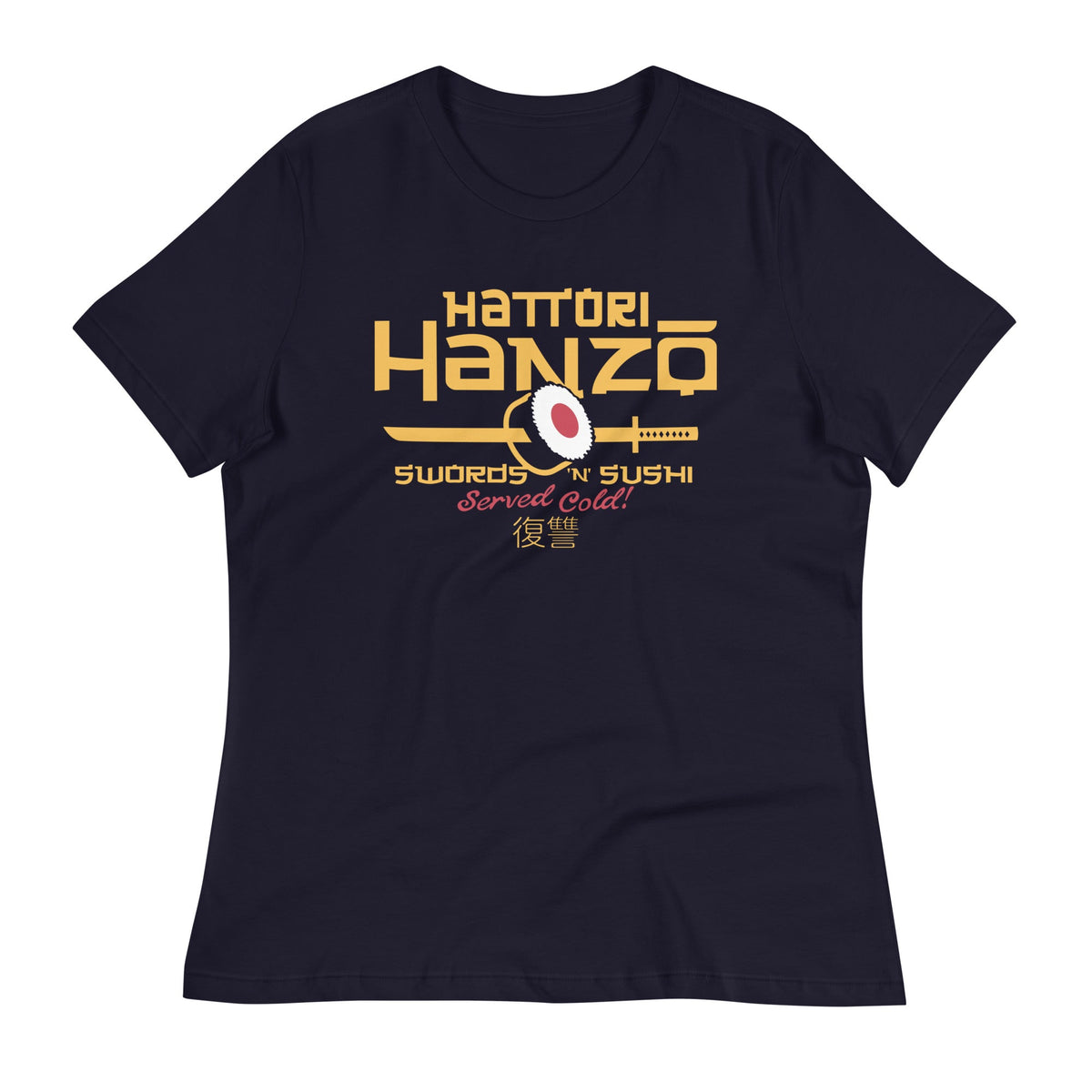 Hattori Hanzo Swords 'n' Sushi Women's Signature Tee product image 3