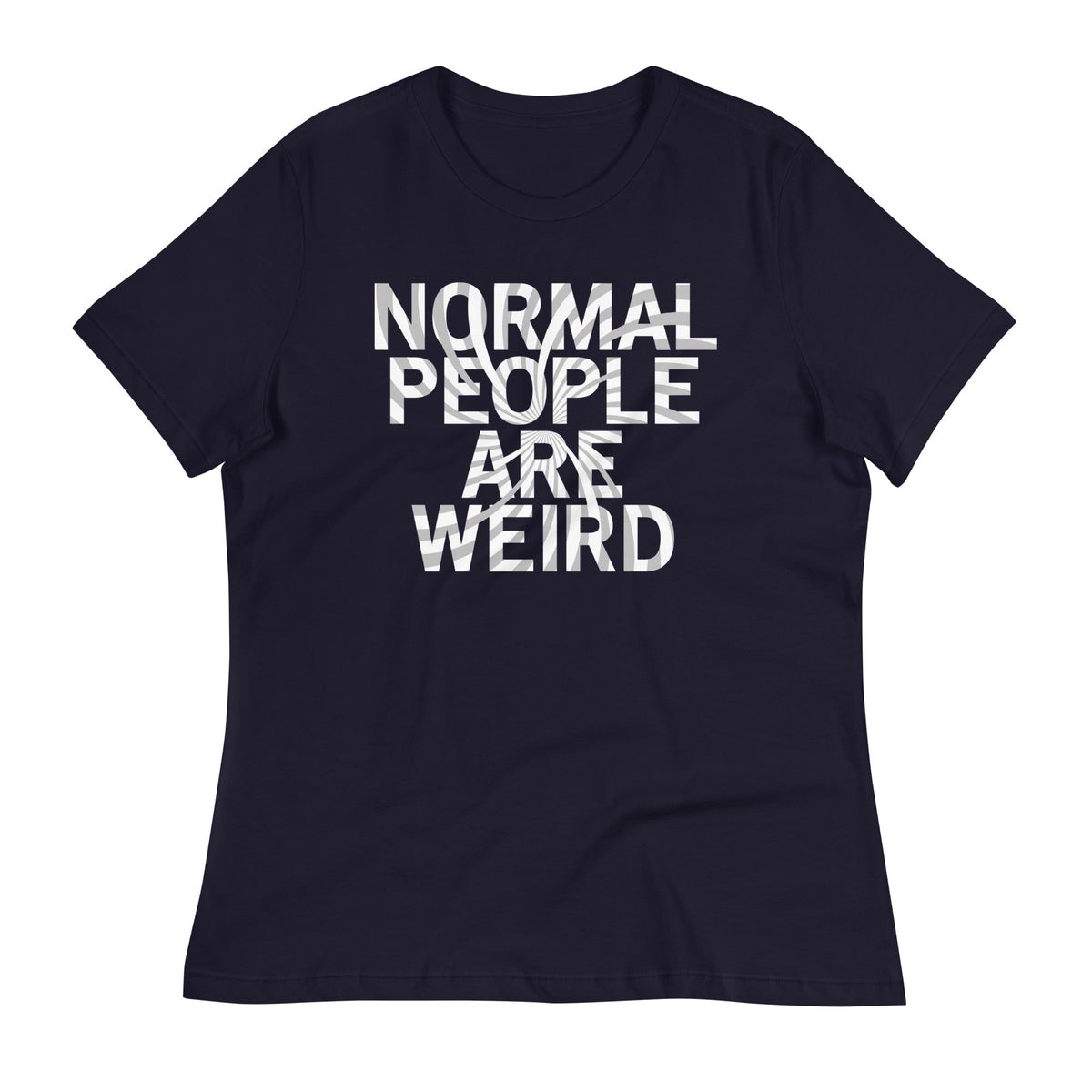 Normal People Are Weird Women's Signature Tee product image 2