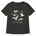 Flock Of Beagulls Women's V-Neck Tee product image 1