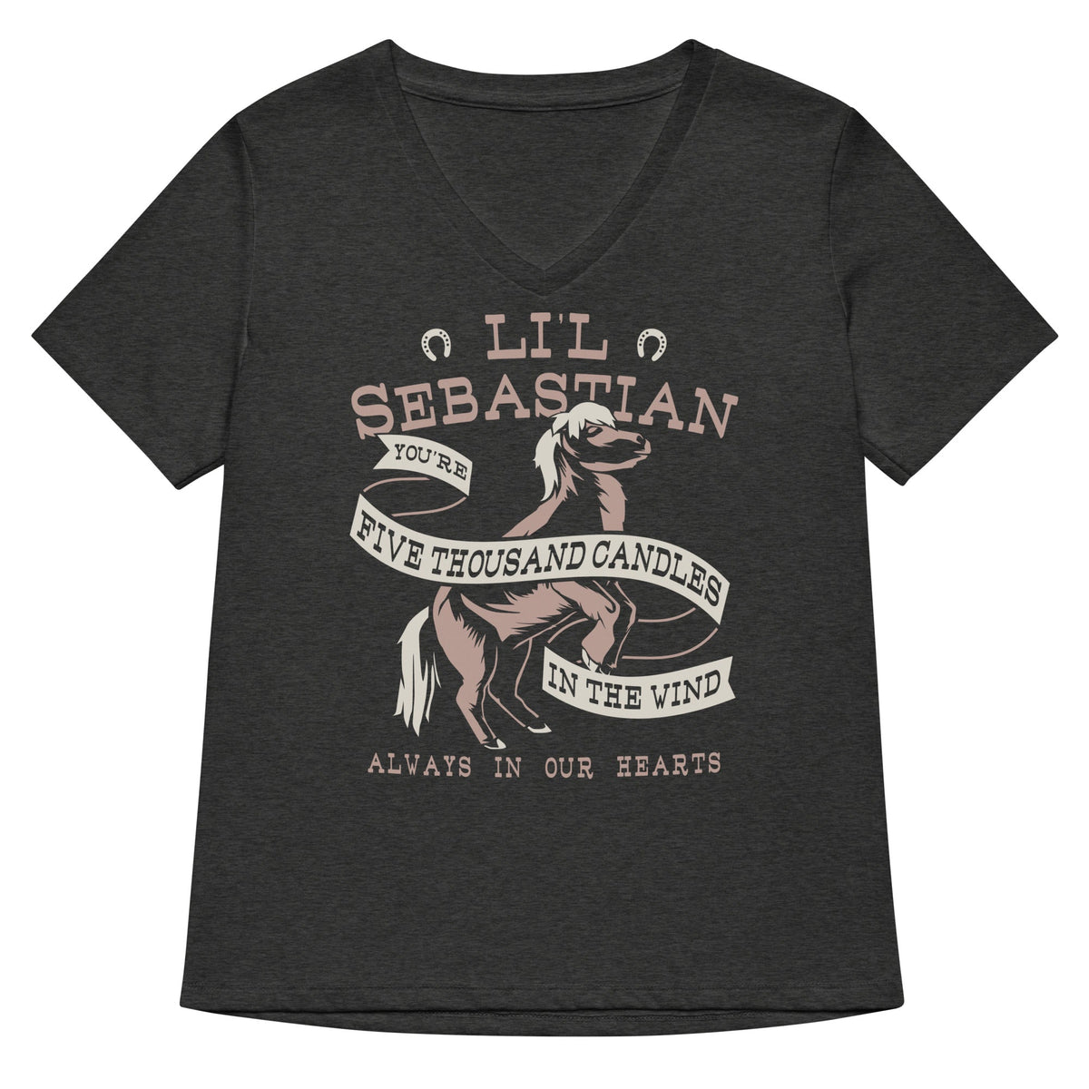 Li'l Sebastian Women's V-Neck Tee product image 3