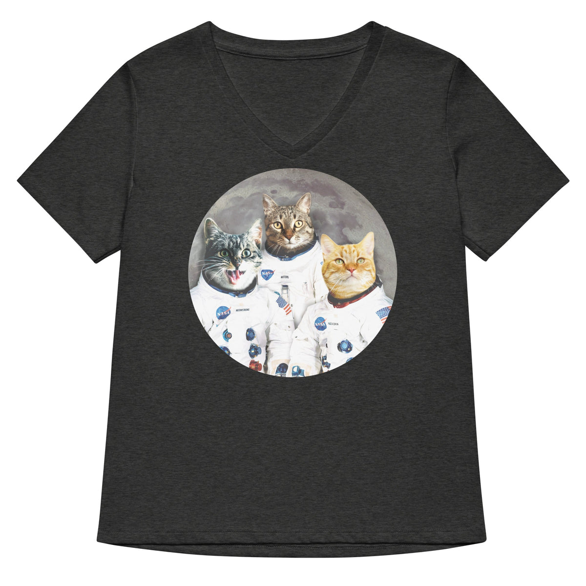 Catstronauts Women's V-Neck Tee product image 3