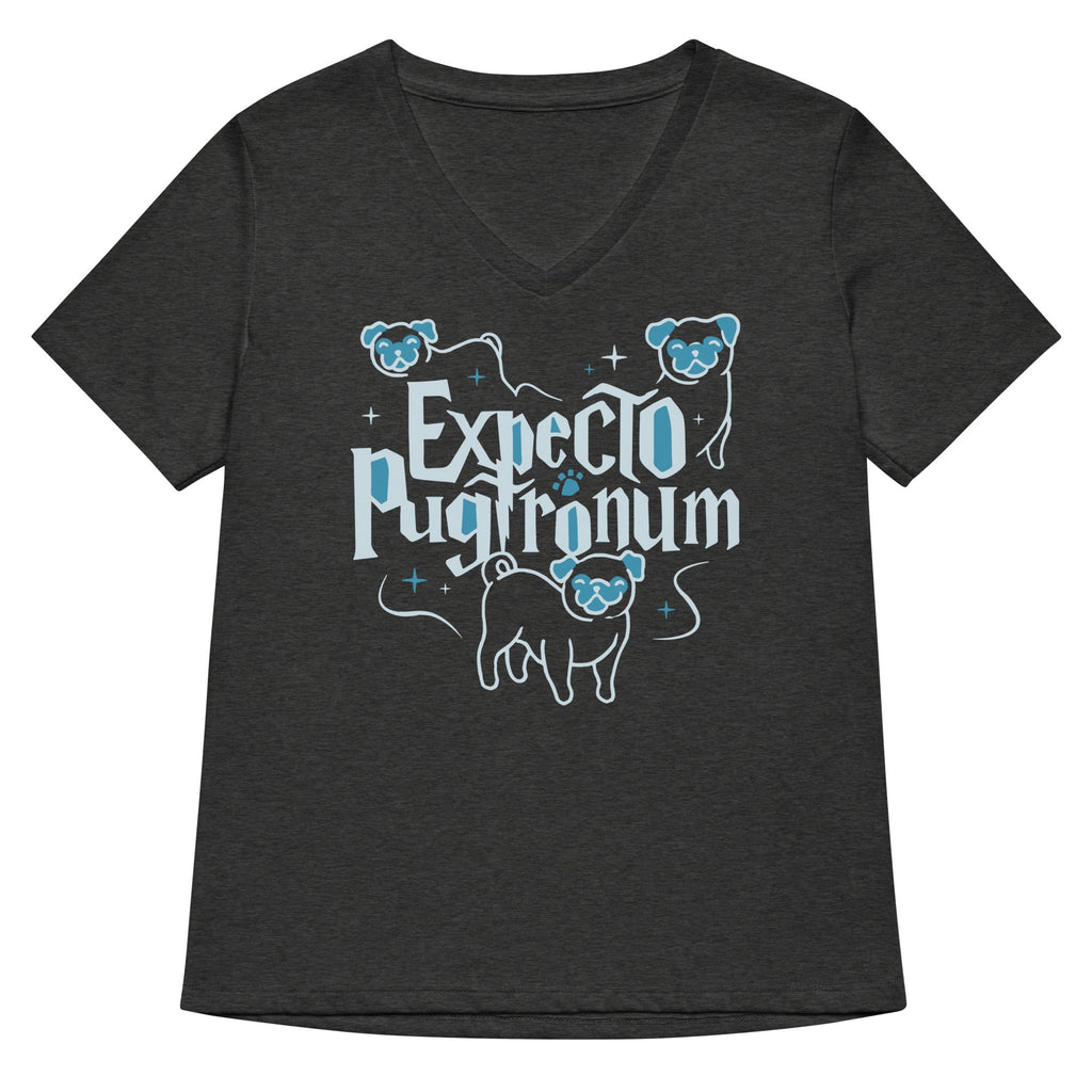 Expecto Pugtronum Women's V-Neck Tee product image 3