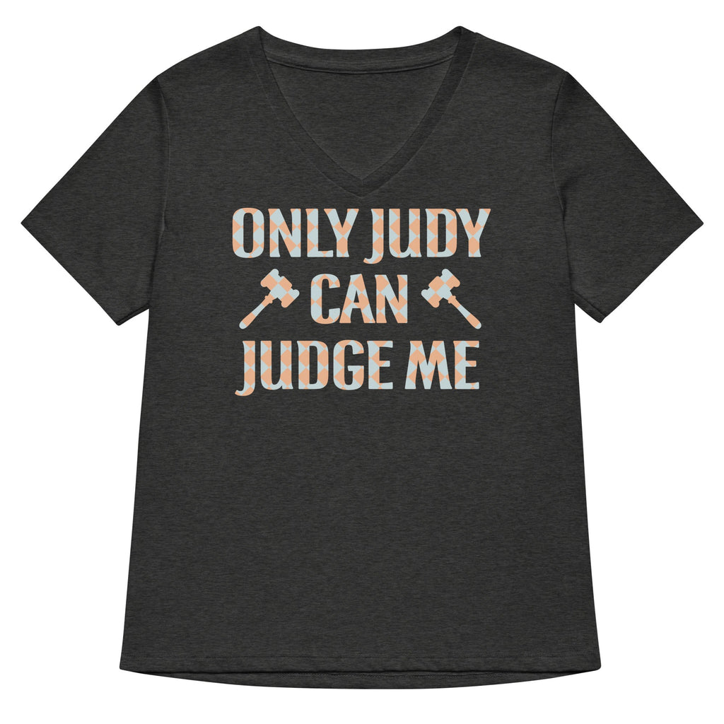 Only Judy Can Judge Me Women's V-Neck Tee product image 2