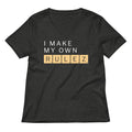 I Make My Own Rulez Women's V-Neck Tee product image 1
