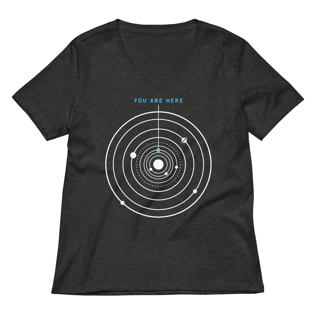 You Are Here Women's V-Neck Tee product image 2