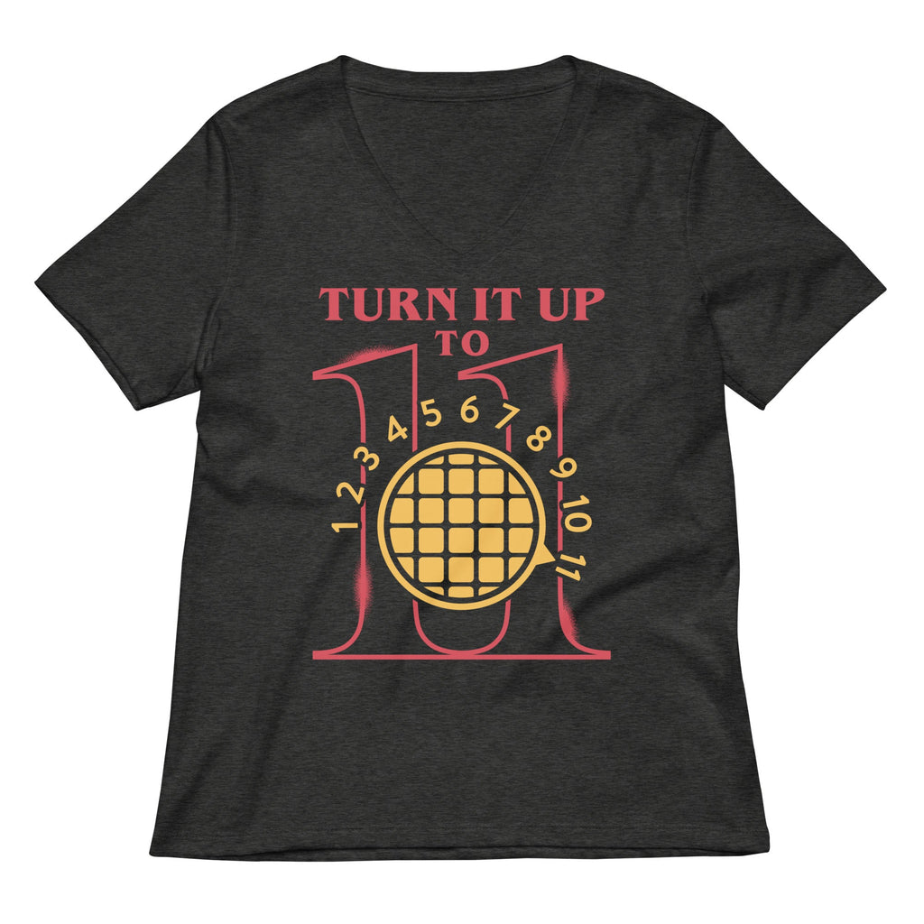 Turn It Up To 11 Women's V-Neck Tee product image 3
