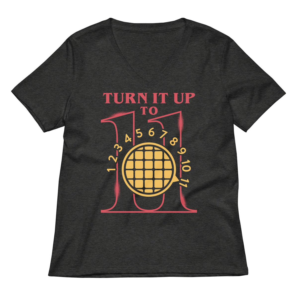Turn It Up To 11 Women's V-Neck Tee product image 3