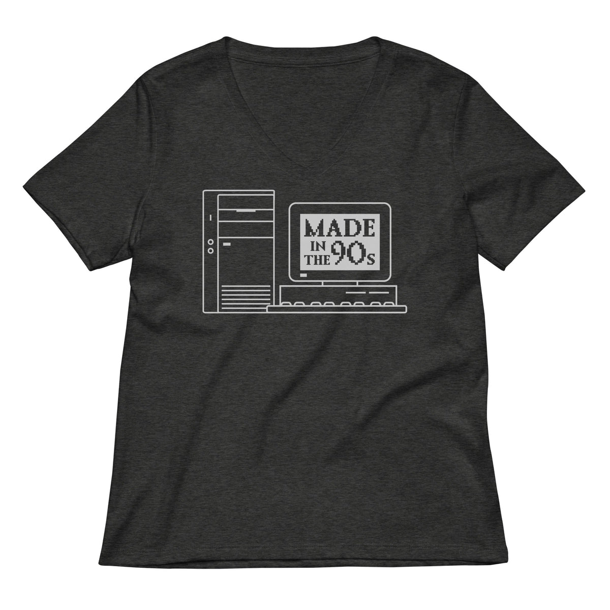 Made In The 90s Women's V-Neck Tee product image 3