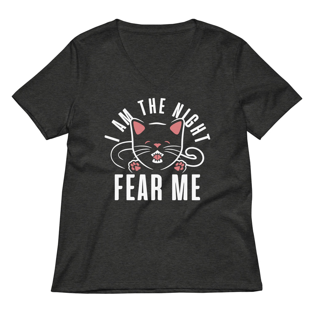 I Am The Night Fear Me Women's V-Neck Tee product image 3
