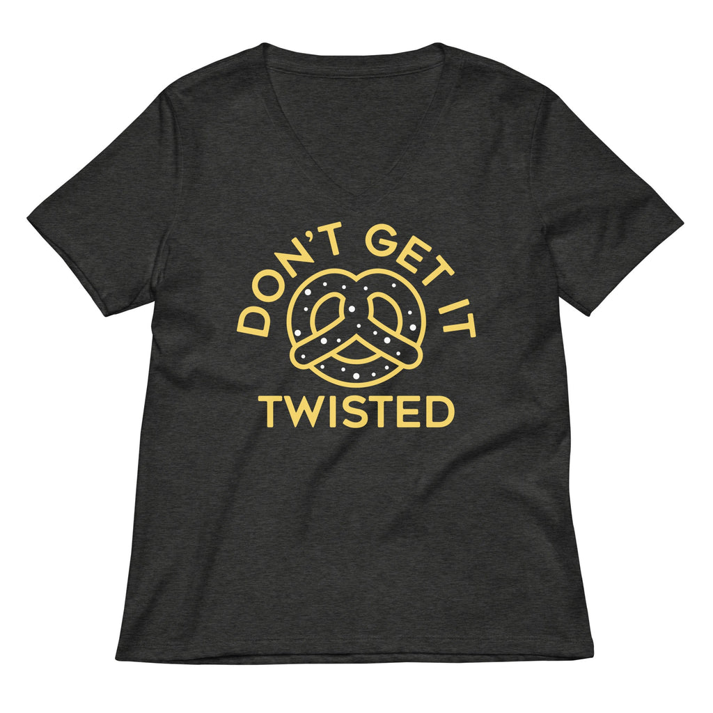 Don't Get It Twisted Women's V-Neck Tee product image 3