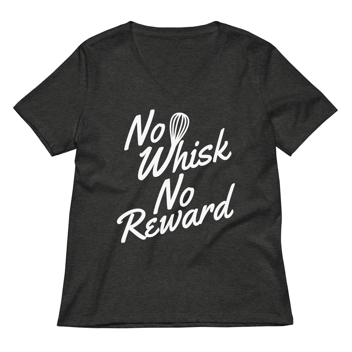 No Whisk No Reward Women's V-Neck Tee product image 3