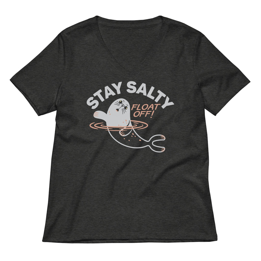 Stay Salty Women's V-Neck Tee product image 3