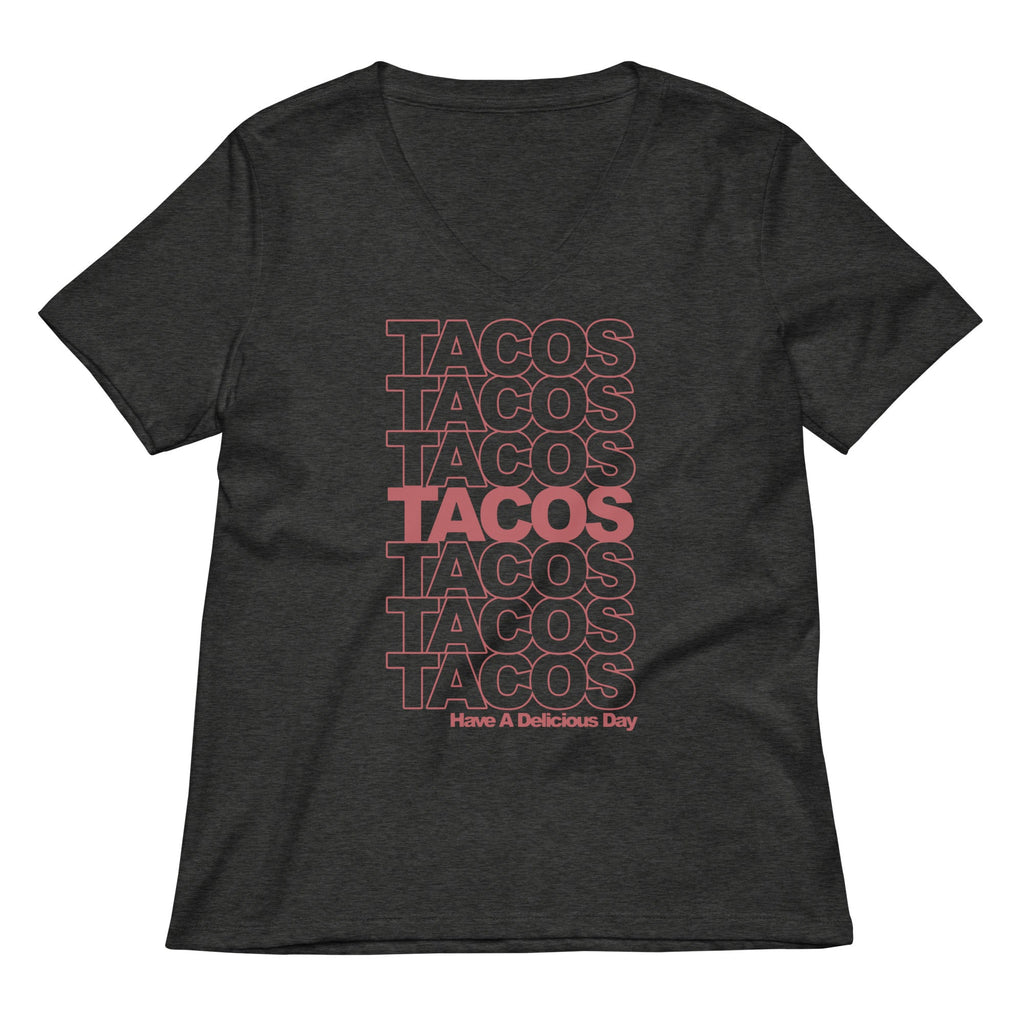 Tacos Women's V-Neck Tee product image 3