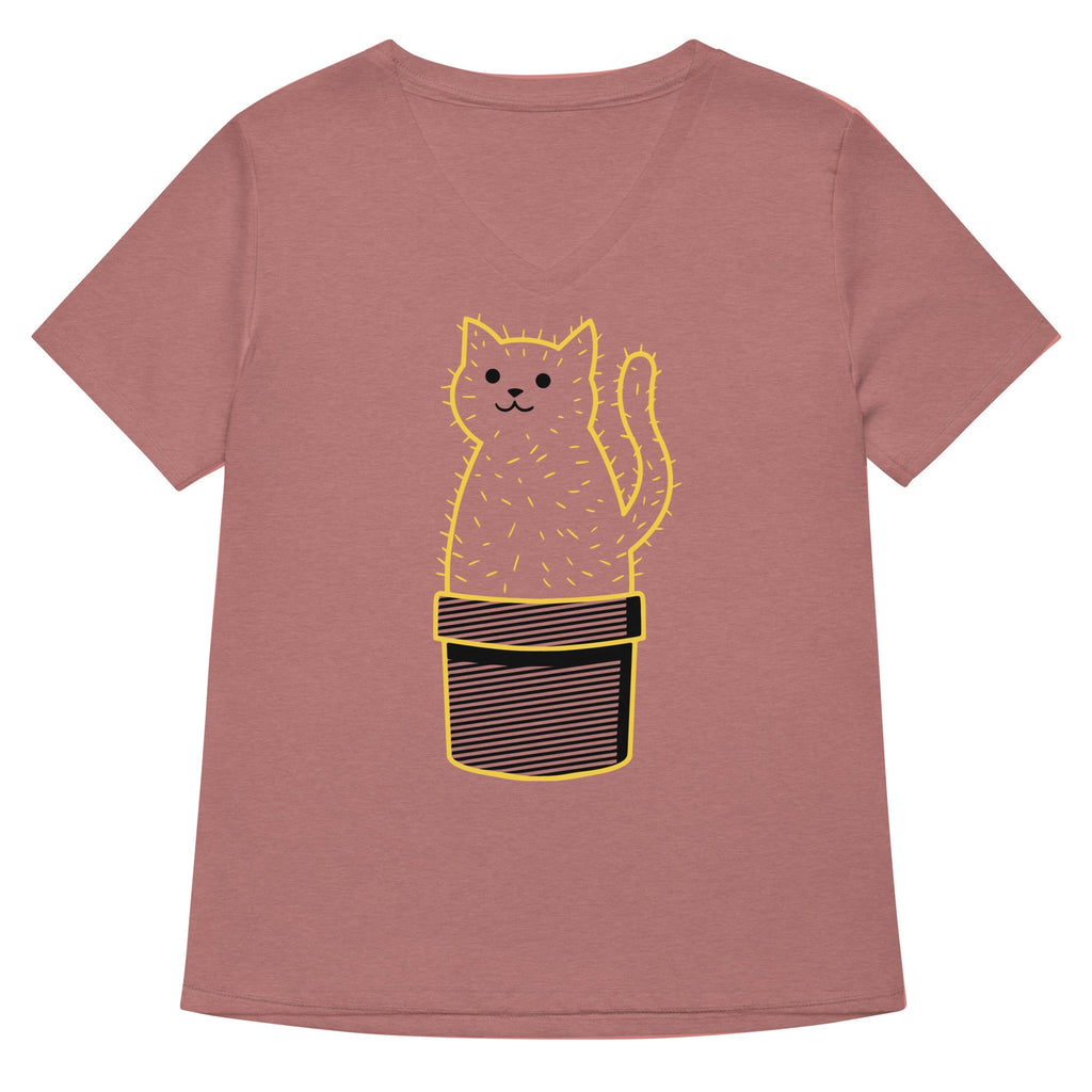 Catcus Women's V-Neck Tee product image 2