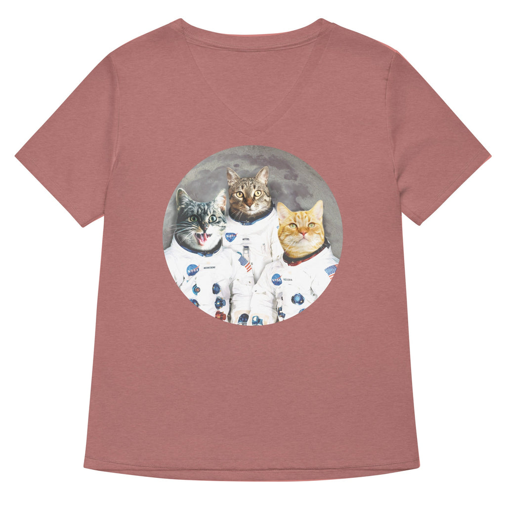 Catstronauts Women's V-Neck Tee product image 5