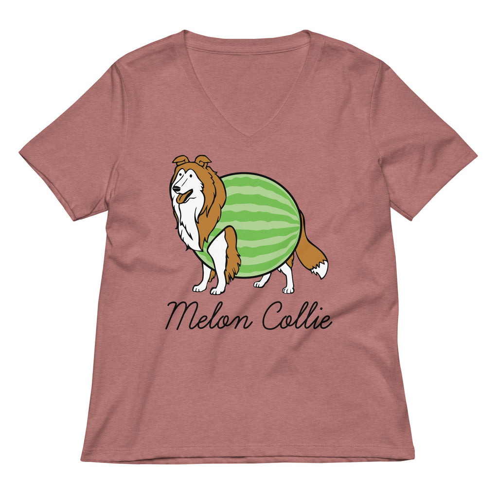 Melon Collie Women's V-Neck Tee product image 2