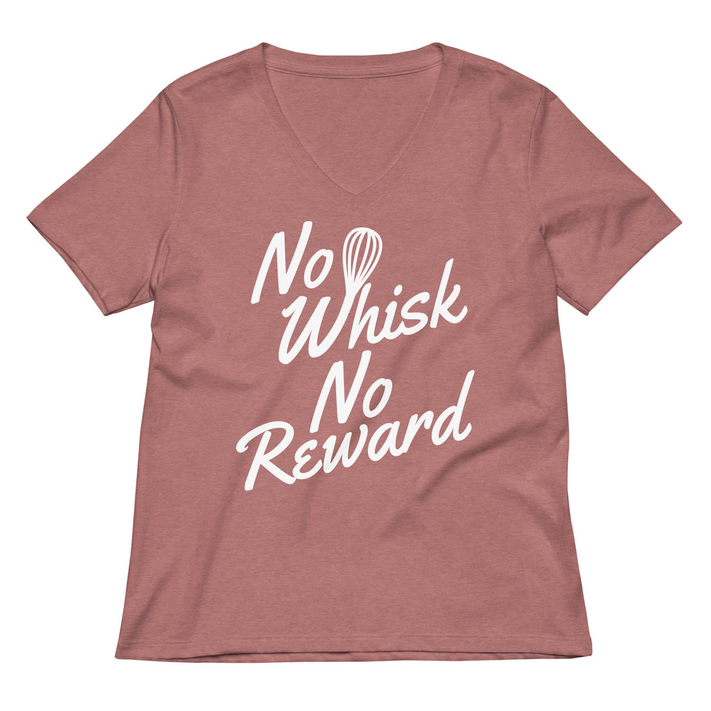 No Whisk No Reward Women's V-Neck Tee product image 5