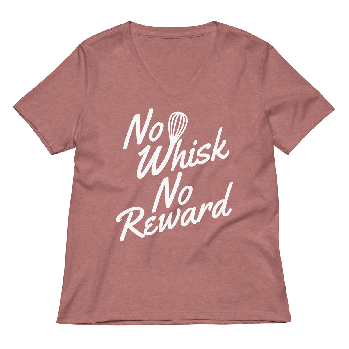 No Whisk No Reward Women's V-Neck Tee product image 5