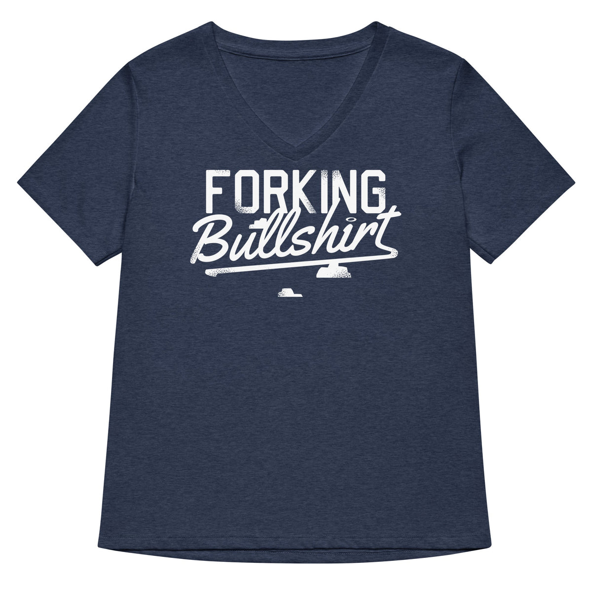 Forking Bullshirt Women's V-Neck Tee product image 2