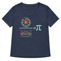Pi Equation Women's V-Neck Tee product image 1