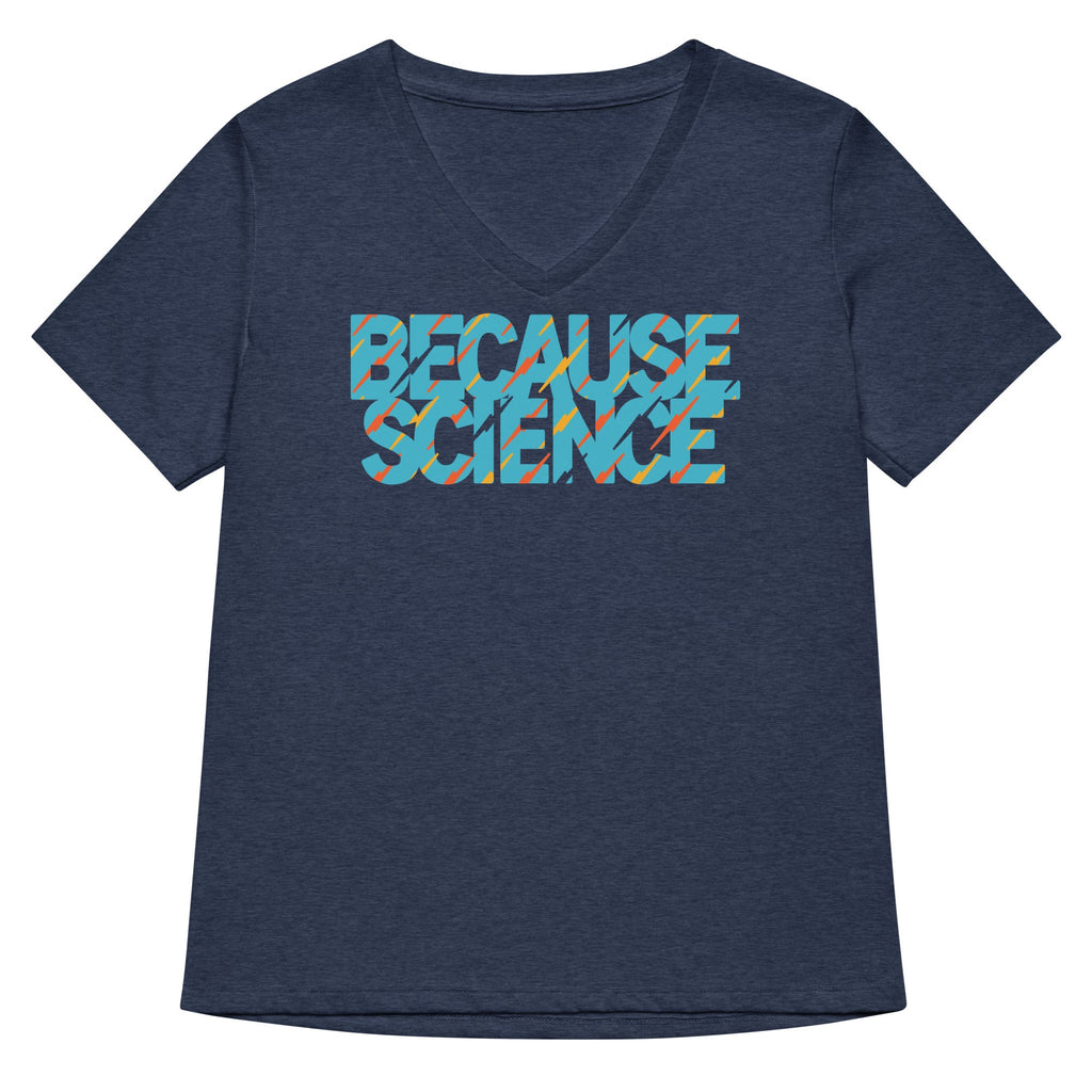 Because Science Women's V-Neck Tee product image 2