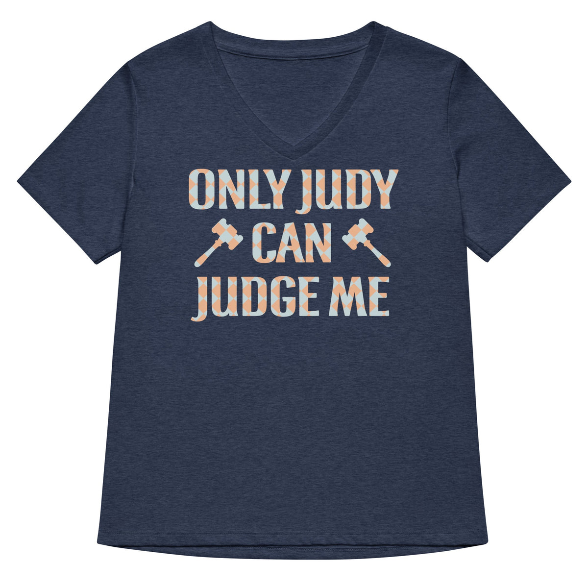 Only Judy Can Judge Me Women's V-Neck Tee product image 3