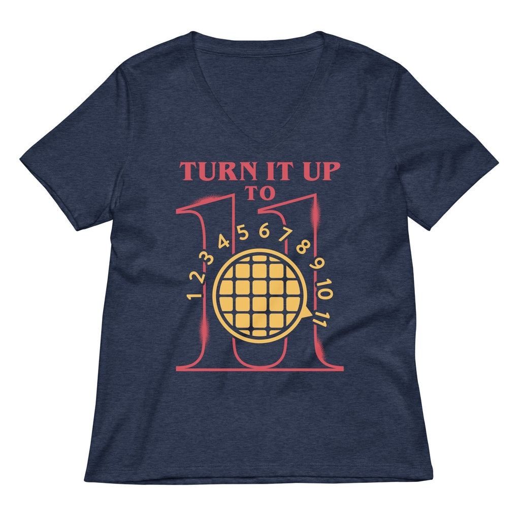 Turn It Up To 11 Women's V-Neck Tee product image 2